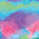 Cricut Infusible Ink Transferbogen Watercolor-Splash - 30,5 x 30,5 cm 2 Bogen
