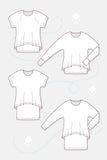 Damen Lagenshirt Layla – Papierschnittmuster Von Pattydoo