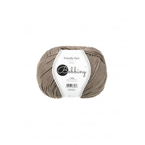 Bobbiny, Friendly Yarn 100g, Coffee, Häkeln und Stricken