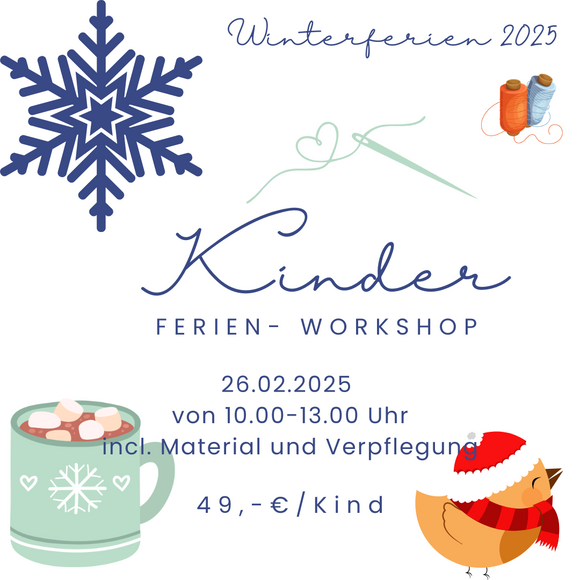 Kinder - Ferien- Workshop Winterferien 2025