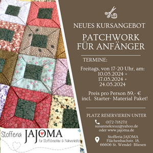 Patchwork für Anfänger