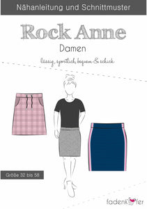 Anne Rock Damen Gr. 32-58 – Papierschnittmuster von Fadenkäfer