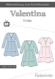 Valentina Kleid Kinder – Papierschnittmuster von Fadenkäfer