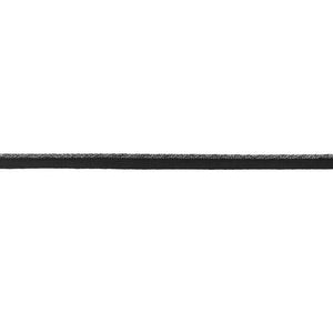 Flachkordel mit Glitzer 10 mm - schwarz, weiß oder rosa - 1 Meter
