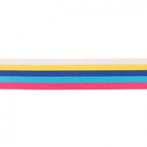 Soft Gummi 40 mm gestreift, verschiedene Farben - 1 Meter